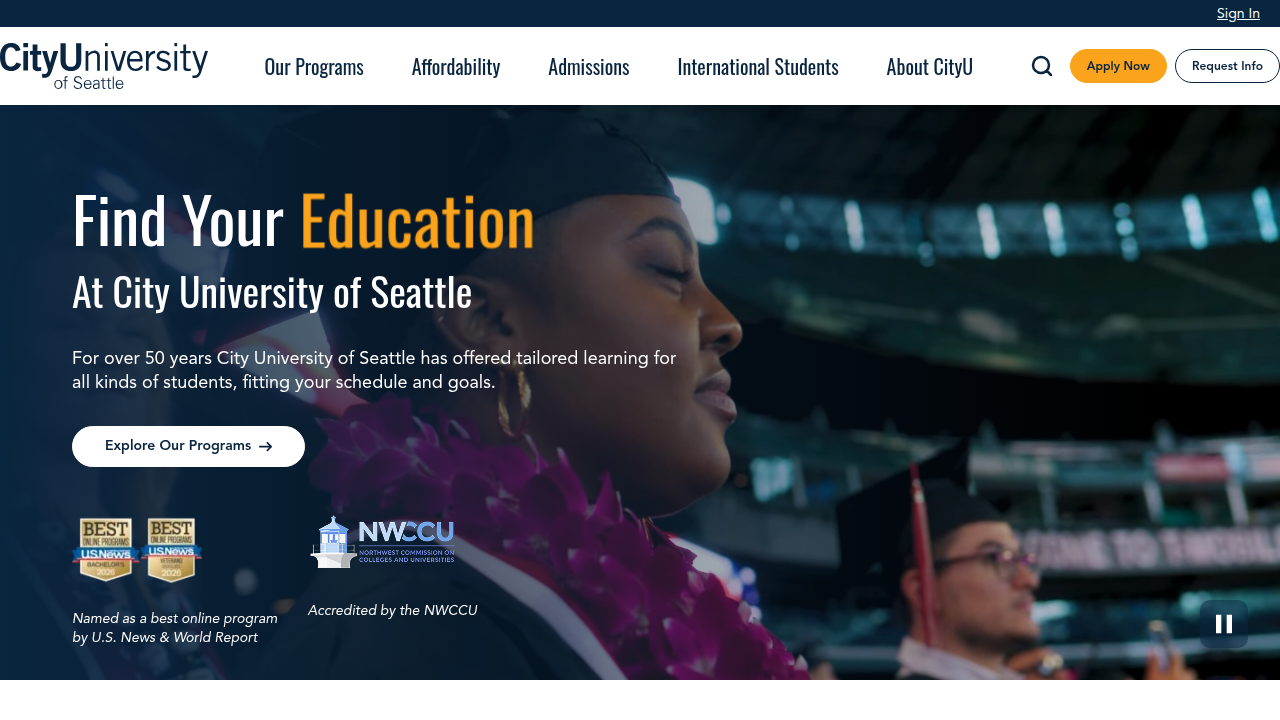 The City University website page, offering insights into defining and understanding transferable skills for career success.