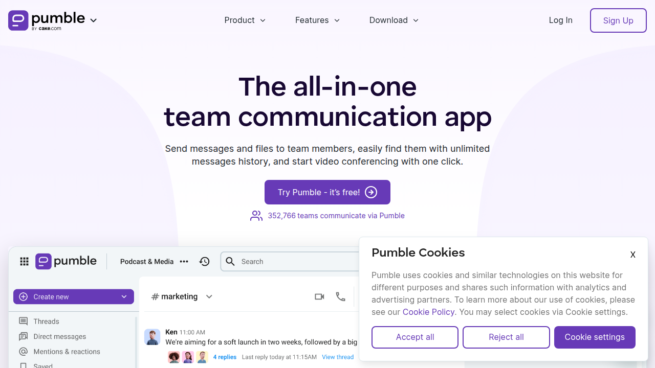 Pumble offers solutions for team communication, helping companies address the costs of poor internal messaging.