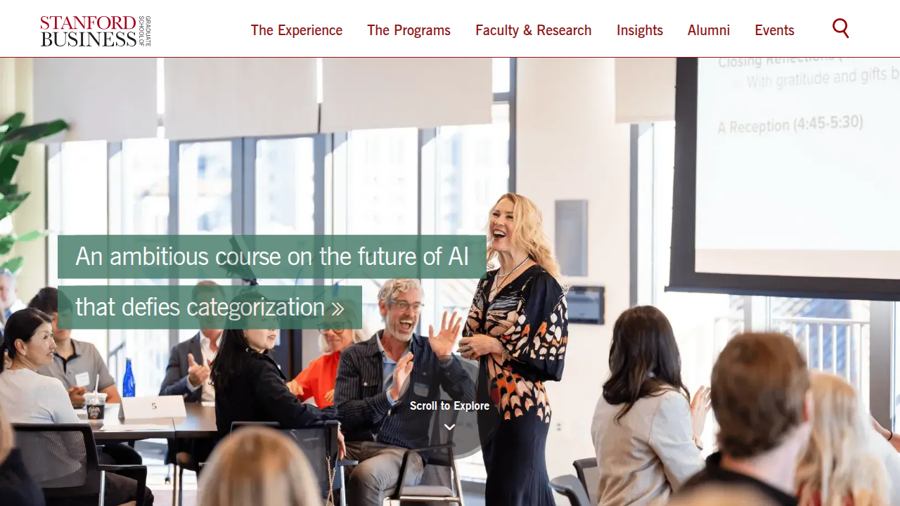 Stanford Graduate School of Business offers resources and tips for effective communication, including virtual presentation strategies.